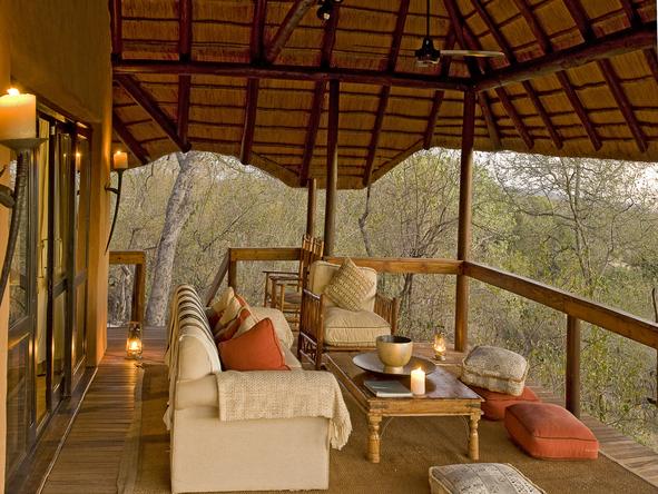 Garonga Safari Camp - Deck Lounge 